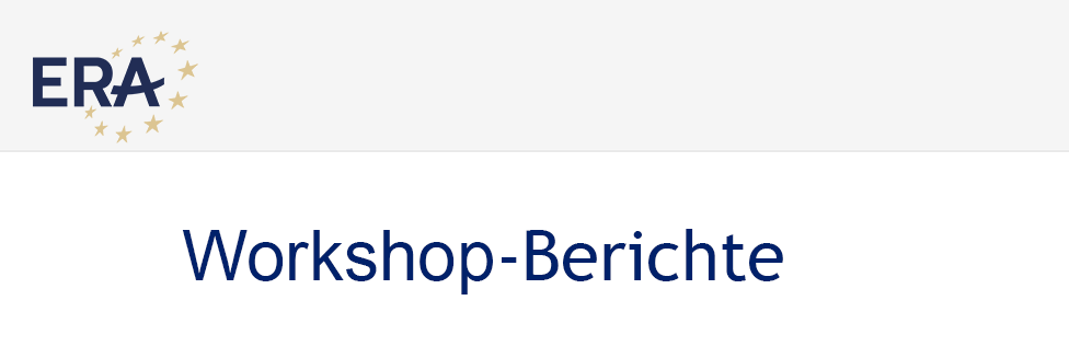 Workshop-Berichte