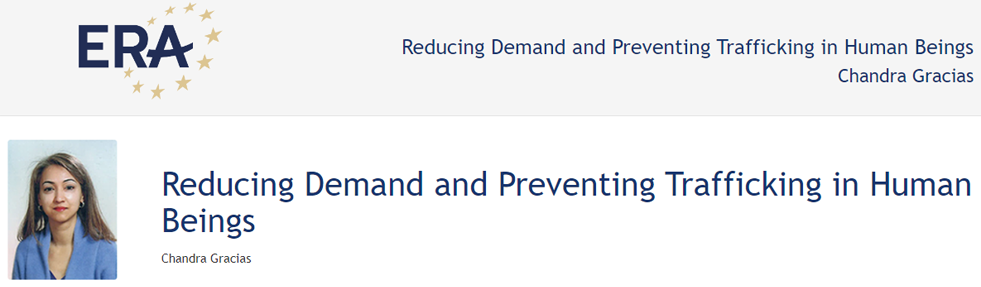 Chandra Gracias: A judicial perspective on reducing demand