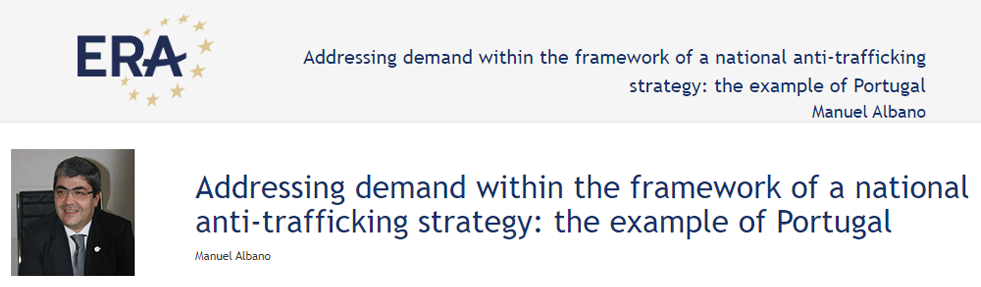Manuel Albano: Addressing demand within the framework of a national anti-trafficking strategy: the example of Portugal